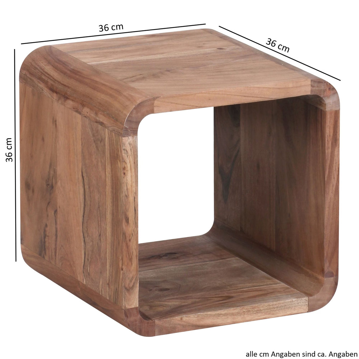 Nancy's Valbrona Salontafel Set - Bijzettafels - Tafelset - Massief Acaciahout