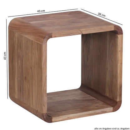 Nancy's Valbrona Salontafel Set - Bijzettafels - Tafelset - Massief Acaciahout