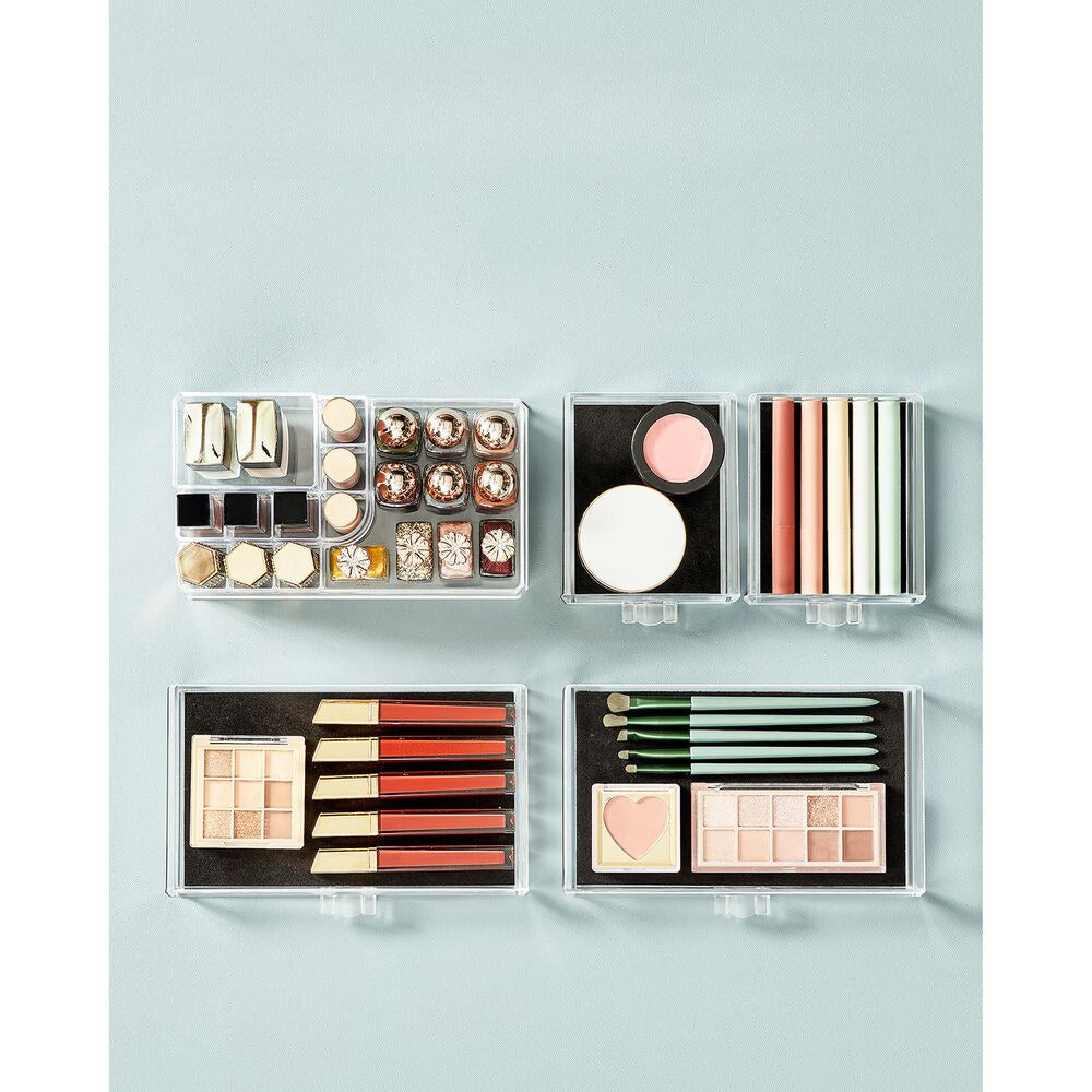 Nancy's Glossop Make-up organizer - Make-up opberger - Transparant - 23,5 x 14 x 18,7 cm