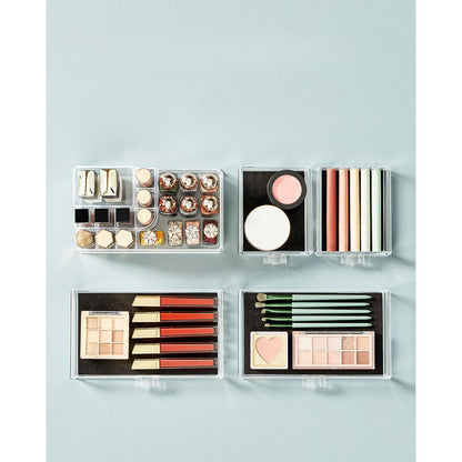 Nancy's Glossop Make-up organizer - Make-up opberger - Transparant - 23,5 x 14 x 18,7 cm