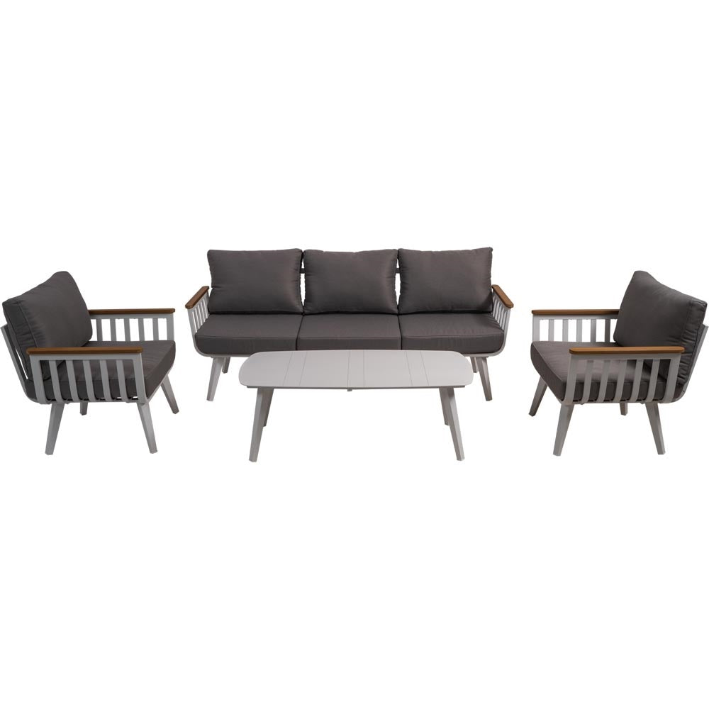 Nancy's Shordy Loungeset - 4-delige Tuin Set - Loungebank - Lounge Set