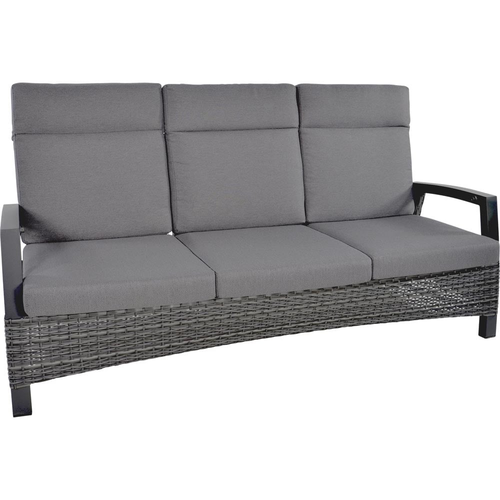 Nancy's Tottington Lounge Sofa With Rattan Look - Garden Sofa - Adjustable