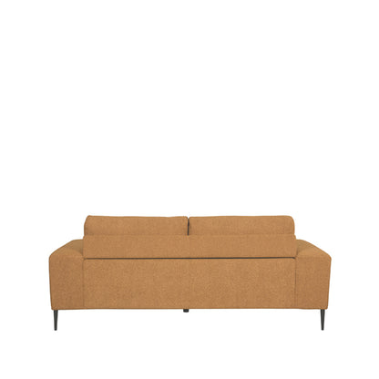 LABEL51 Ferraro 3-zits bank Oker geel 212x88x85 cm