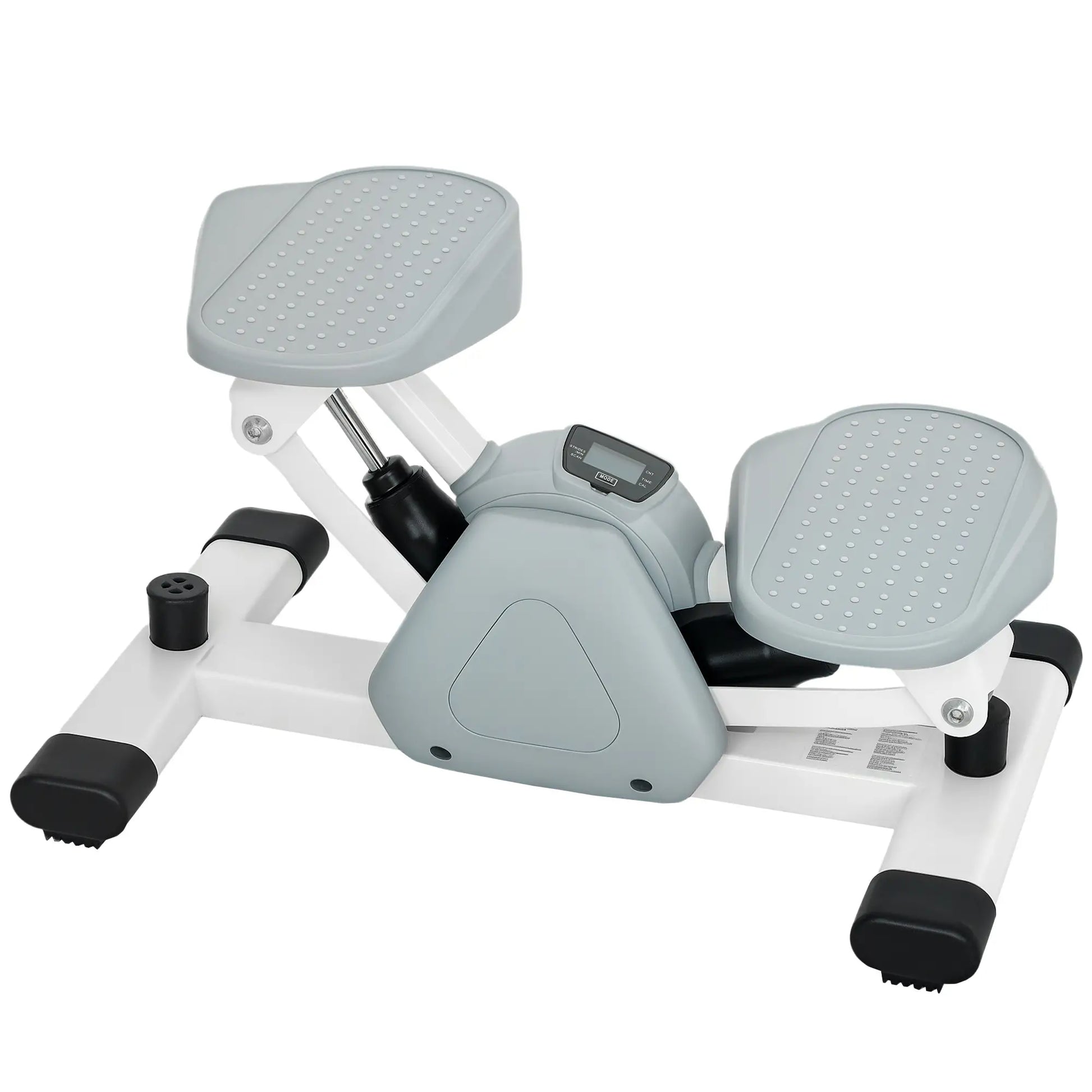 Nancy's Giaveno Stepper - Fitness Step - Step Apparaat - LCD-scherm - Grijs