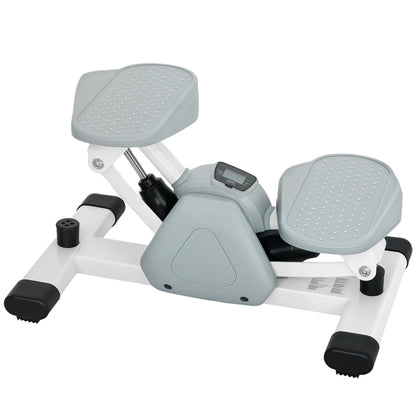Nancy's Giaveno Stepper - Fitness Step - Step Apparaat - LCD-scherm - Grijs
