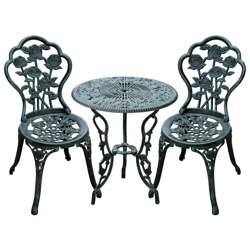 Nancy's Becka Bistro set - Garden set - Balcony set - Antique green