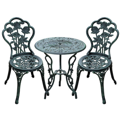 Ensemble Bistro Nancy's Becka - Ensemble de jardin - Ensemble de balcon - Vert antique