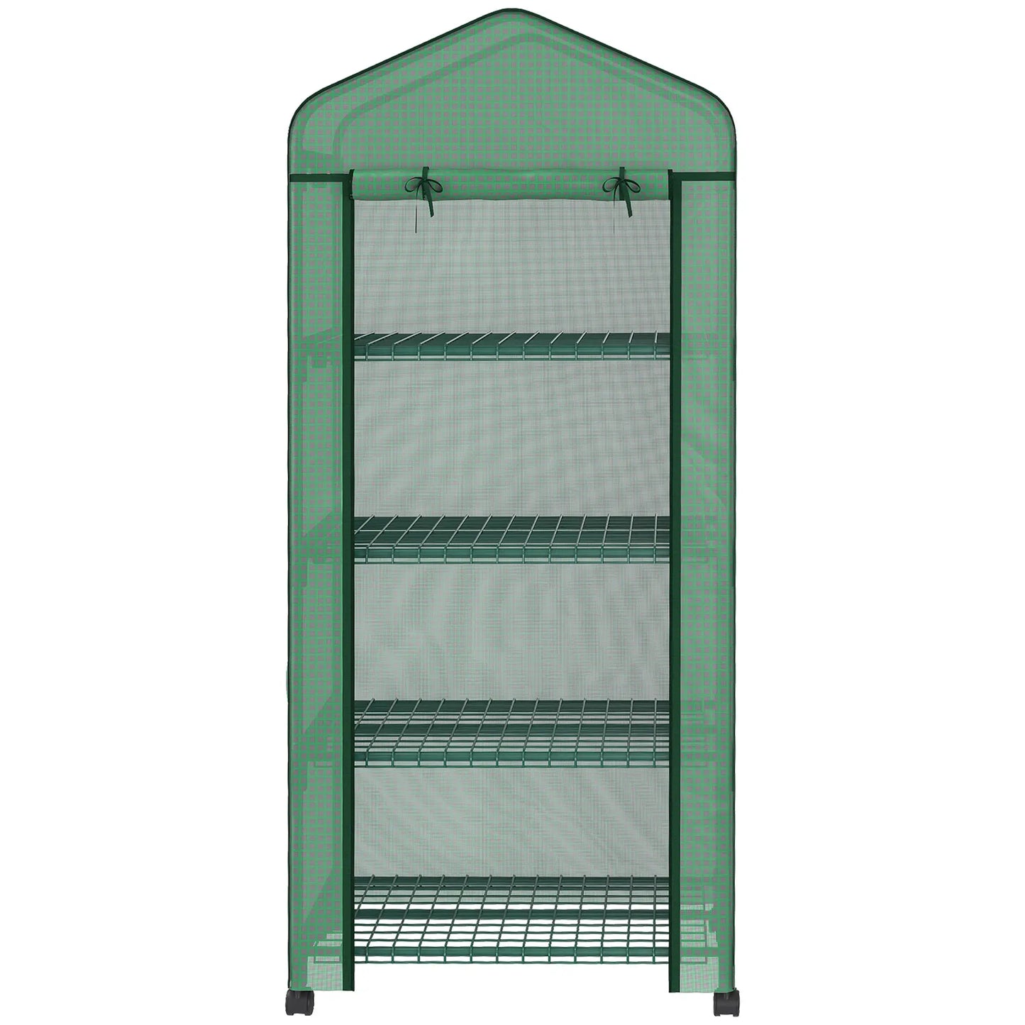 Nancy's Paredes Foliekas - Broeikas - Minikas - Plantenkas - Plantenrek - Groen - ± 70 x 50 x 165 cm