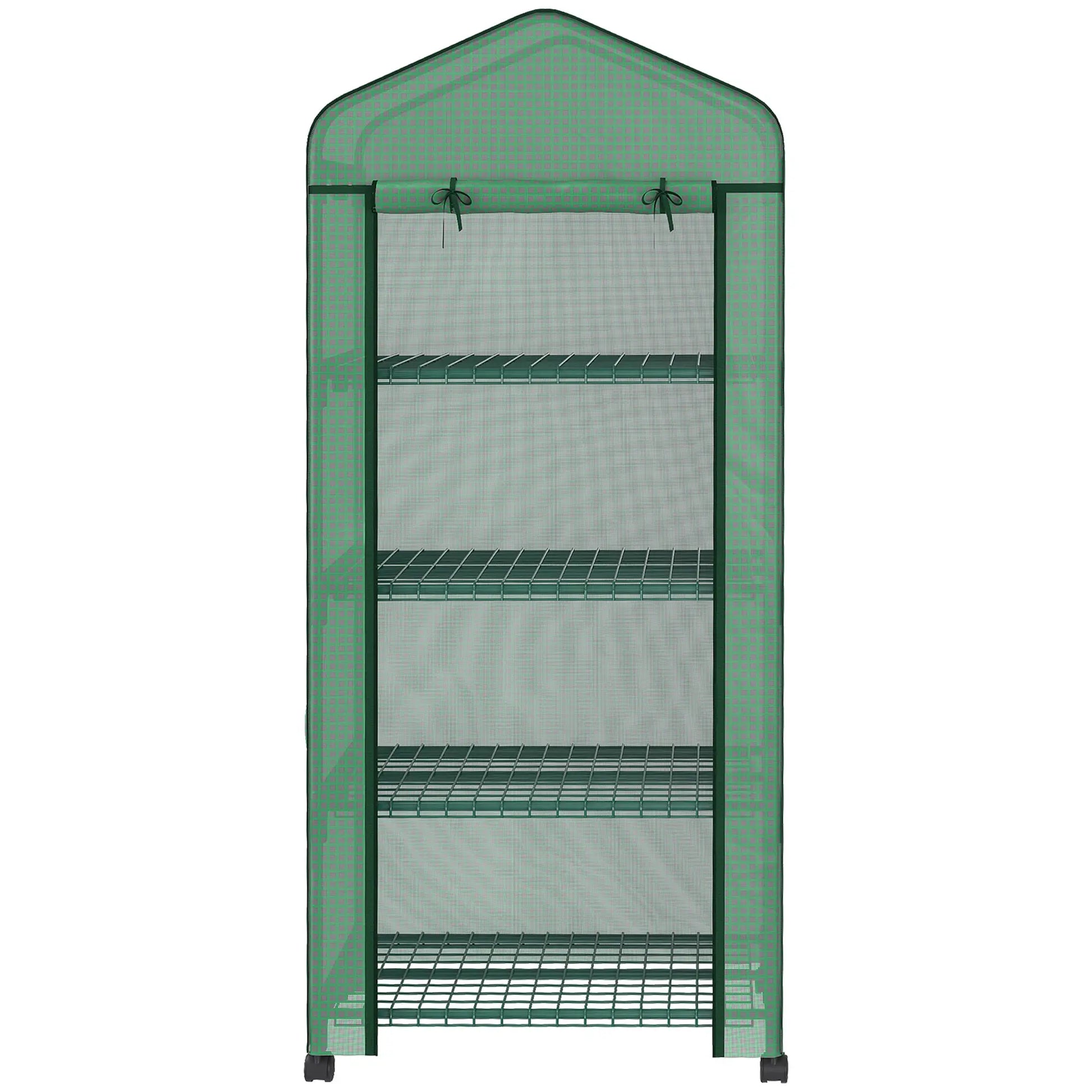Nancy's Paredes Foliekas - Broeikas - Minikas - Plantenkas - Plantenrek - Groen - ± 70 x 50 x 165 cm