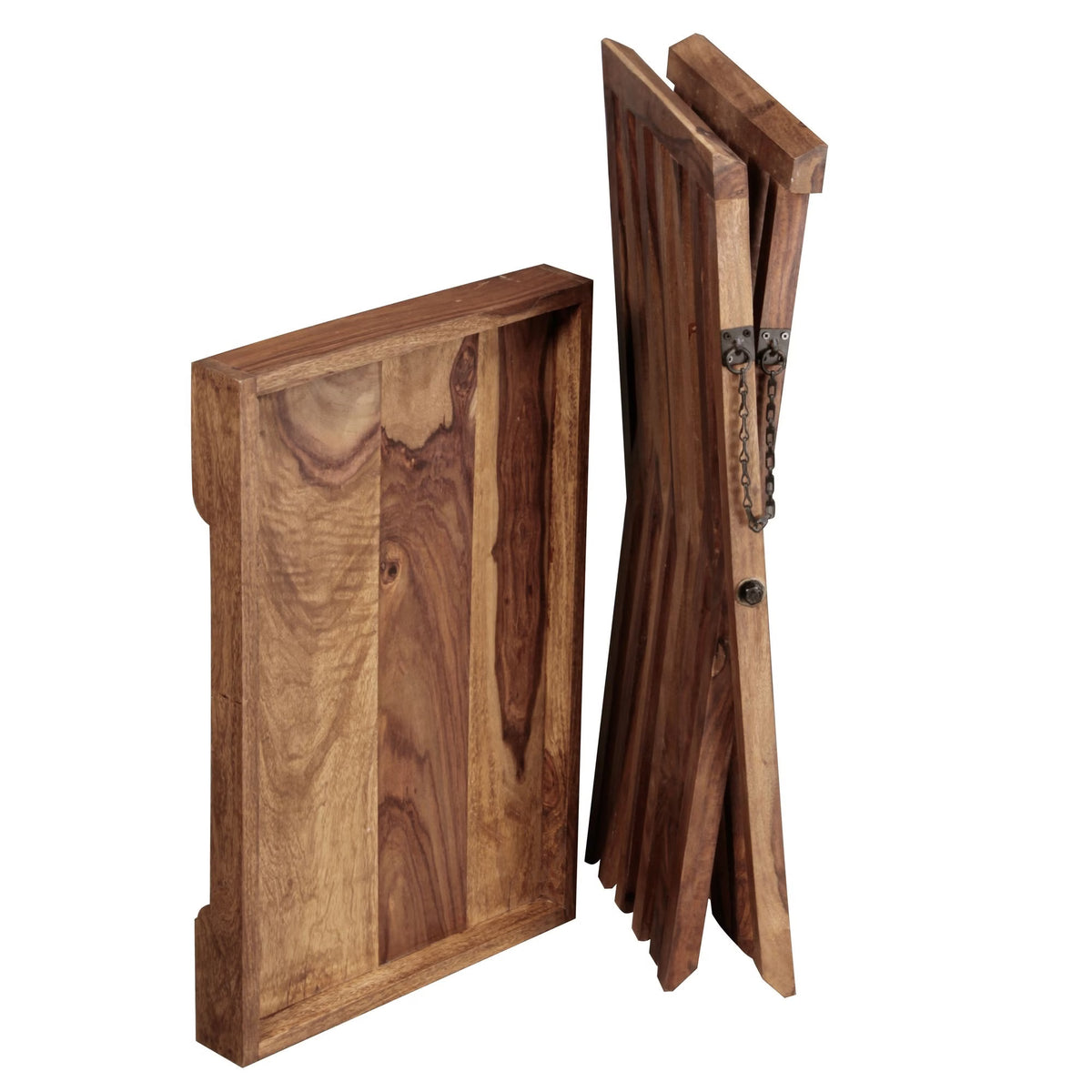 Nancy's Tricesimo Salontafel - Koffietafel - Bijzettafel - Sheesham / Rozenhout - ± 60 x 40 x 55 cm