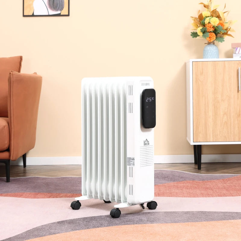 Nancy's Montes Oil Heater - Heater - Stove - Heating - Three positions - Timer - White