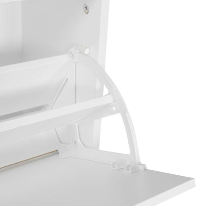 Nancy's Galafura Garderobe Set - Wandgarderobe - Wandkapstok - Schoenenkast - Wit