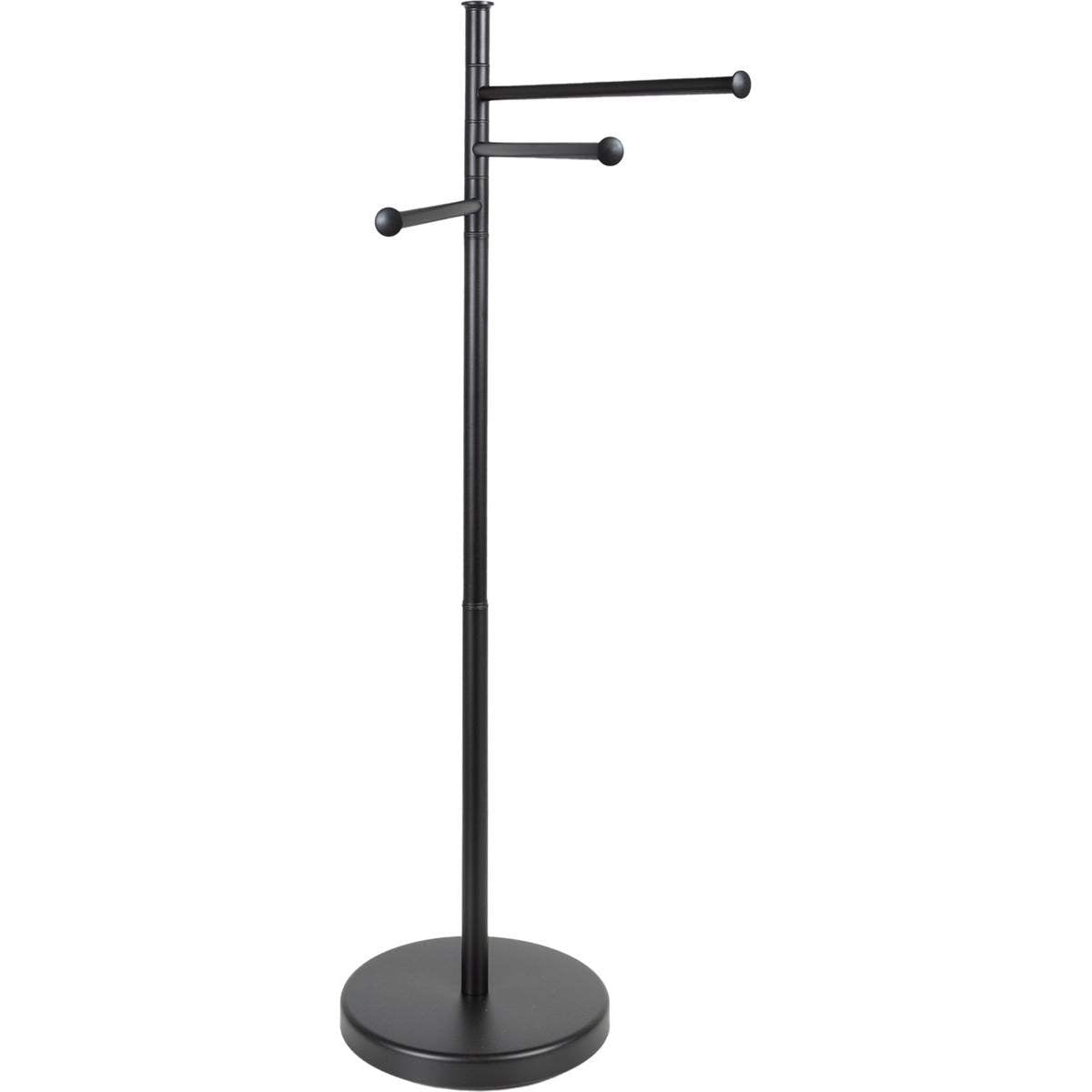 Eleganca Freestanding towel rack Black