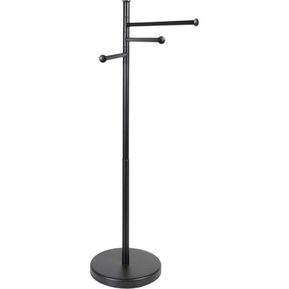 Eleganca Freestanding towel rack Black