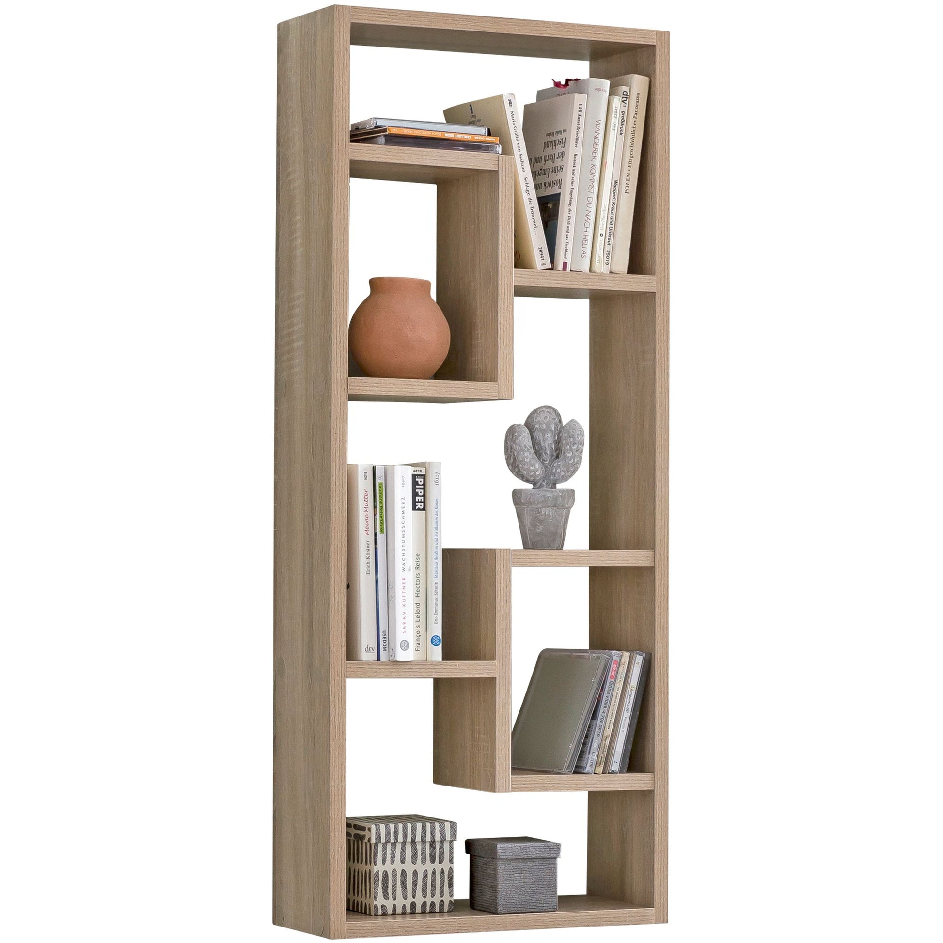 Nancy's Sorval Wandplank - Wandrek - Sonoma - ± 35 x 15 x 90 cm