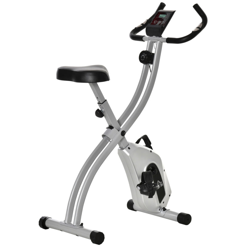 Nancy's Dawley Exercise Bike - Collapsible - Bicycle trainer - LCD screen - 86L x 47W x 112H cm