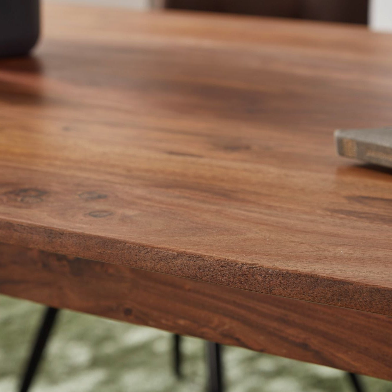Nancy's Eagle Eettafel - Eetkamertafel - Keukentafel - Massief Sheesham Hout - ± 120 x 60 x 75 cm