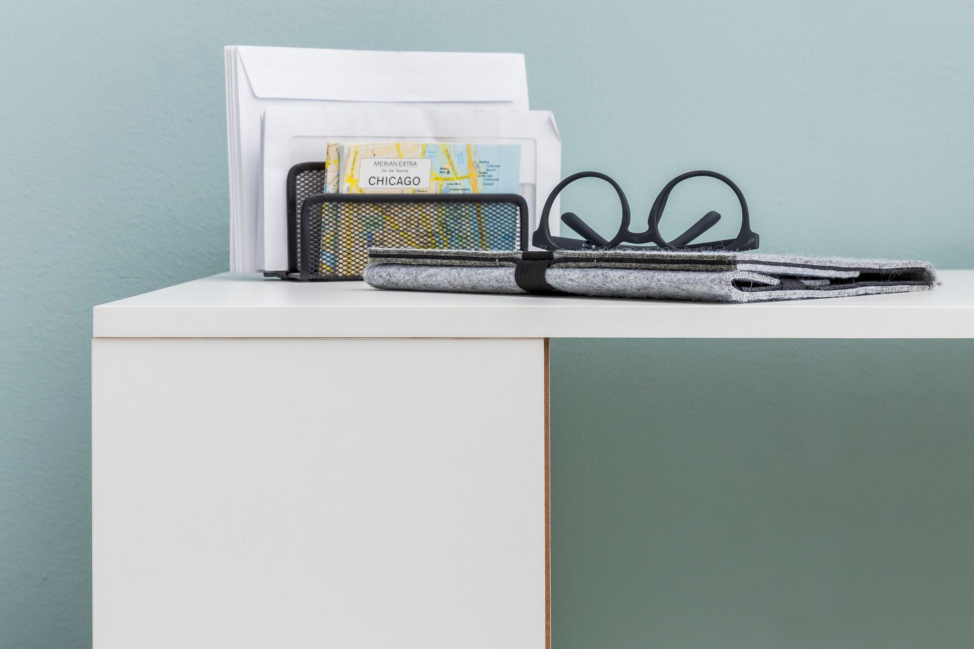 Nancy's Bulara Bureau - Moderne Computertafel - Met Opbergruimte - Wit - ± 120 x 55 x 120 cm