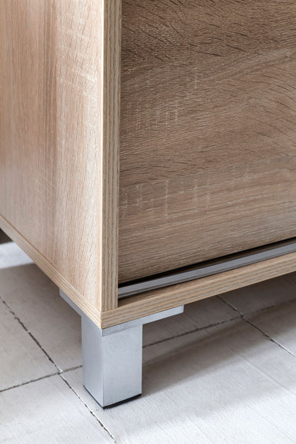 Nancy's Schoenenkast - Houten Schoenenrek - Voor 20 paar schoenen - ± 100 x 110 x 40 cm