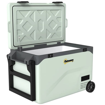 Nancy's Soverato Koelbox - Compressorkoeling - Koeler - Digitale Display - Bluetooth App - Groen / Zwart - 42,5 Liter