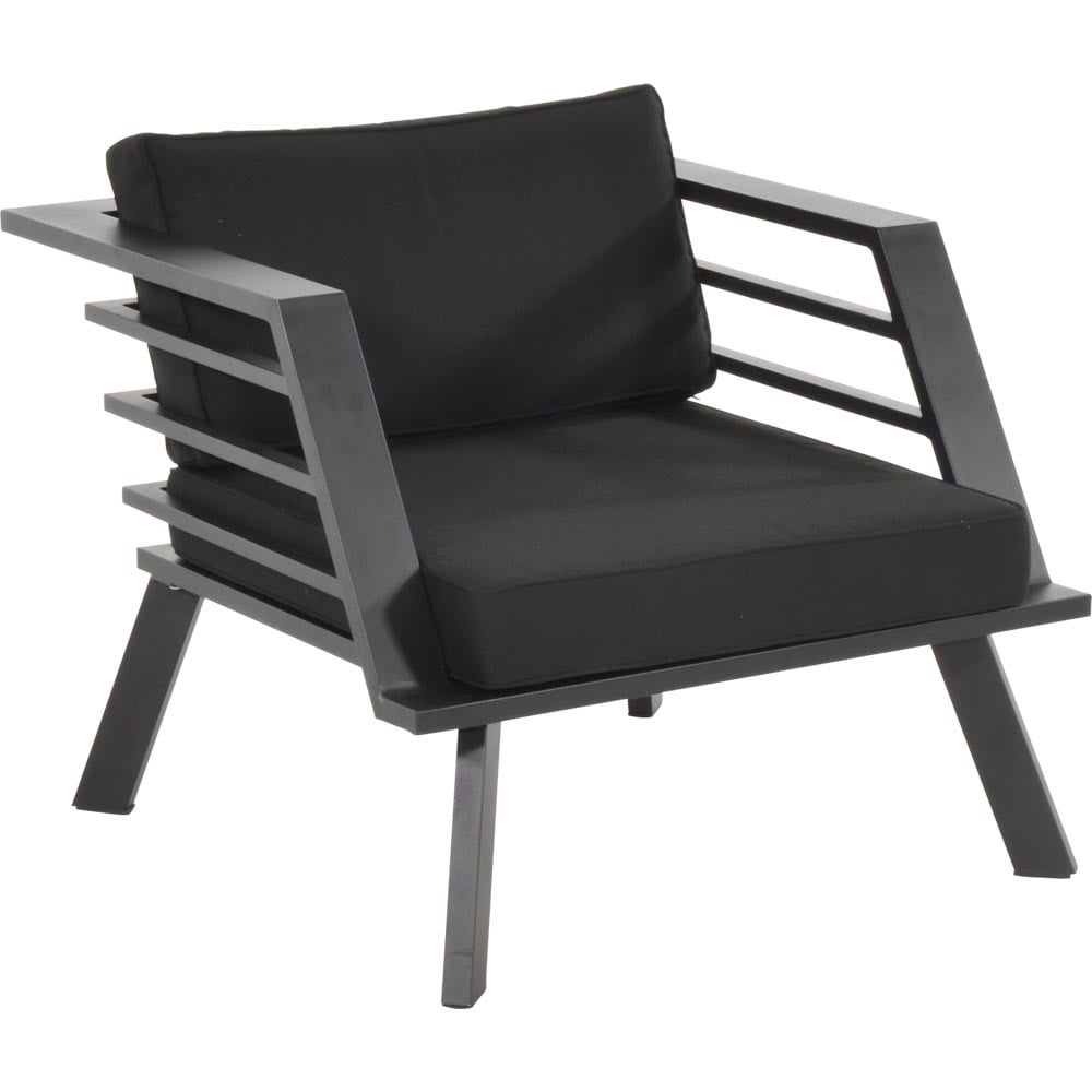 Nancy's Slidy Lounge chair - Garden chair - Lounge chair - Black