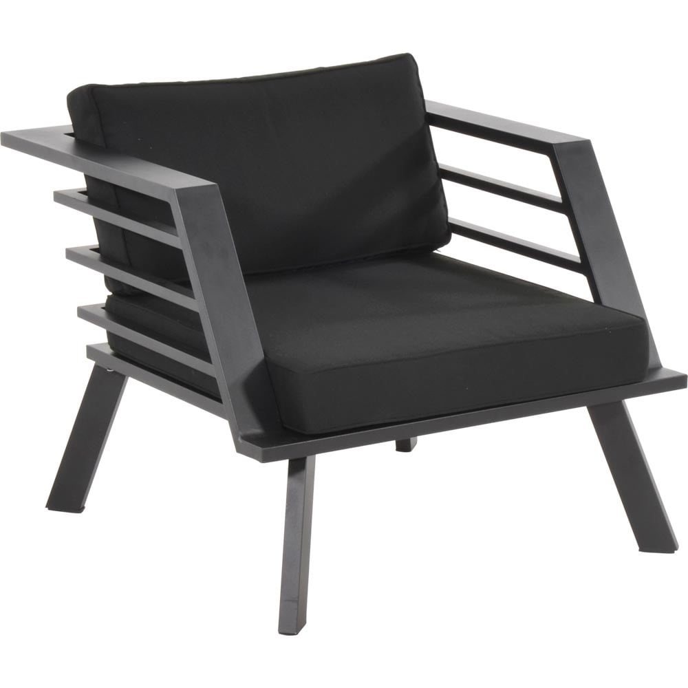 Nancy's Slidy Lounge chair - Chaise de jardin - Chaise longue - Noir