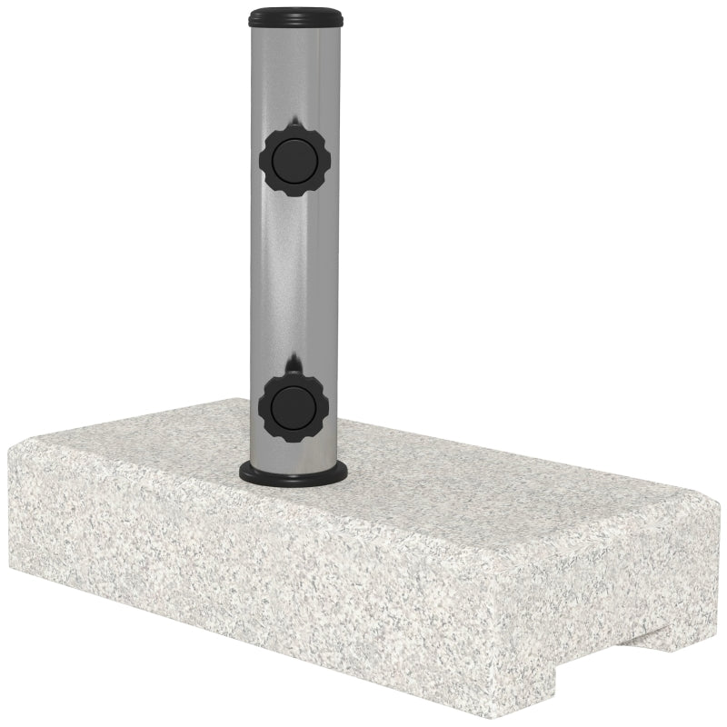 Nancy's Parsley Parasolvoet - Parasol standaard - Grijs - Geschikt voor parasolstok Ø32mm , Ø38mm en Ø48 mm