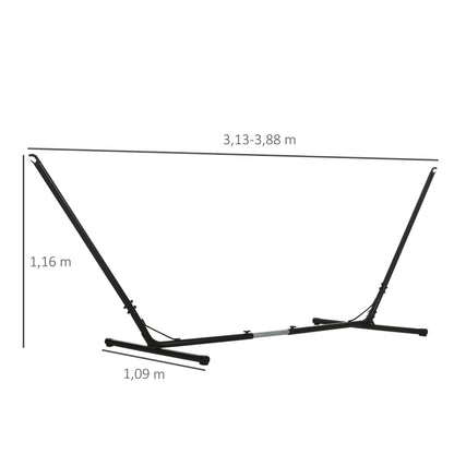 Nancy's Slummy Hammock Stand - Support pour hamacs - Noir