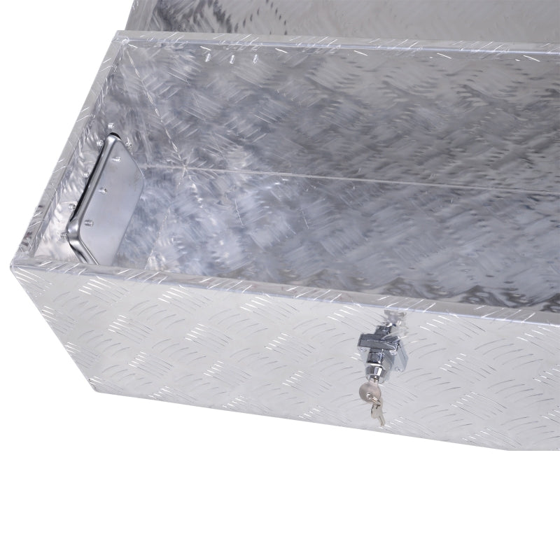 Nancy's Anakie Gereedschapskist - Gereedschapskoffer - Ingebouwd Slot - Zilver - Aluminium