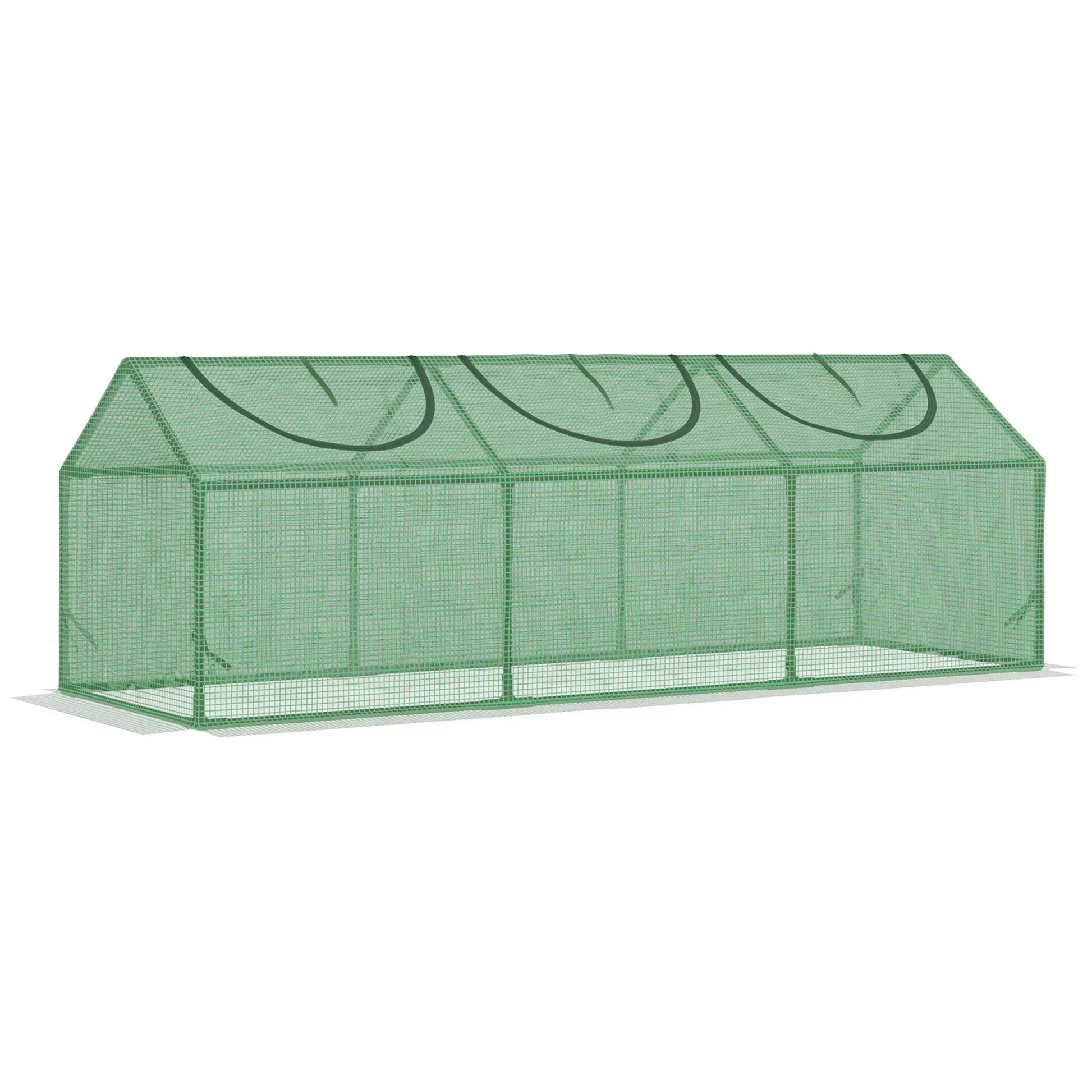 Nancy's Alfaiates Kweekkas - Tuinkas - Tomatenhuis - Plantenkas - Groen - 180 x 60 x 60 cm
