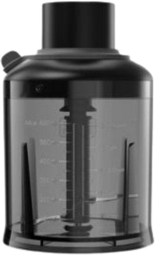 Nancy's BLACK+DECKER KitchenWand 4-in-1 Draadloze Staafmixer - Staafmixer Set - Multifunctioneel - Hakmolen en Garde - Accu - Zwart