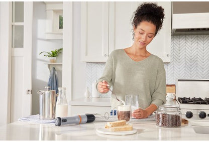 Nancy's BLACK+DECKER KitchenWand 6 in 1 Draadloze Staafmixer - Staafmixer Set - Multifunctioneel - Accu -Zwart