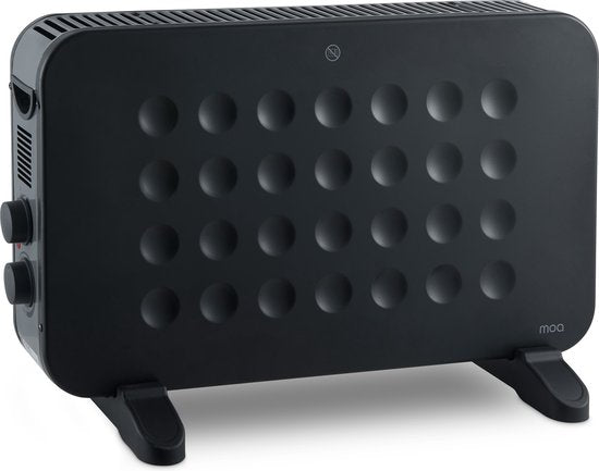 MOA Convector Kachel - Portable Heater - Elektrische heater - Zwart