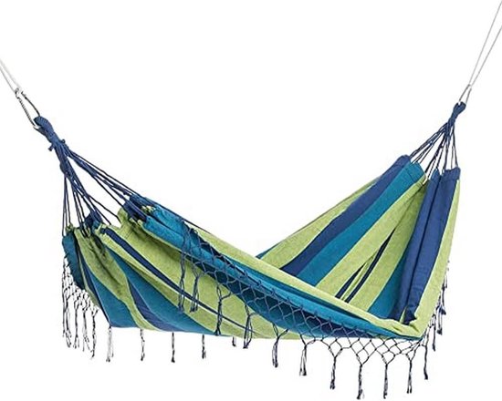 Ultranatura Hangmat Bali - Ligmat - Schommelbed - 2 Persoons - Katoen - 210 x 160 cm