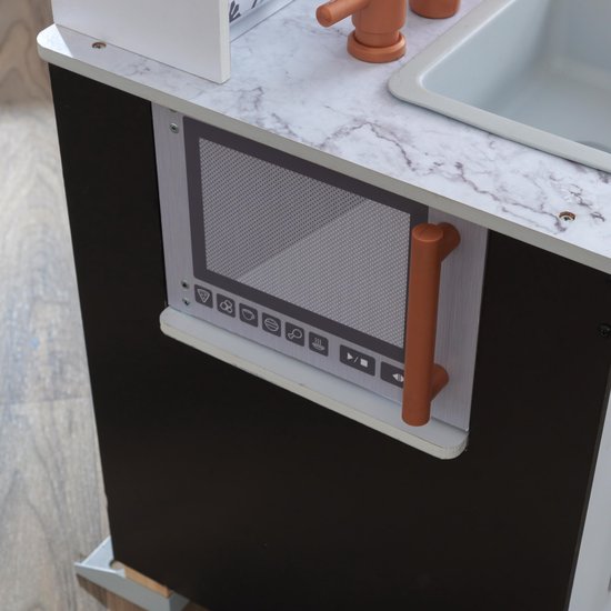 KidKraft Kinderkeuken - Speelgoedkeuken - Speelkeuken - Zwart / Blauw