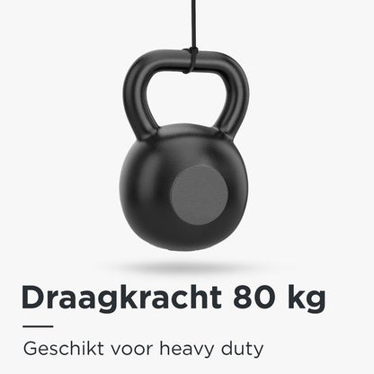 Eleganca Tie wraps - Kabelbinders - T rap - Tie rips - UV Bestendig - Draagkracht 80 kg - Zwart - 100 Stuks - 8.8 x 550 mm