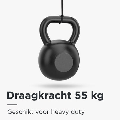 Eleganca Tie wraps - Kabelbinders - T rap - Tie rips - UV Bestendig - Draagkracht 55 kg - Zwart - 100 Stuks - 7.6 x 380 mm