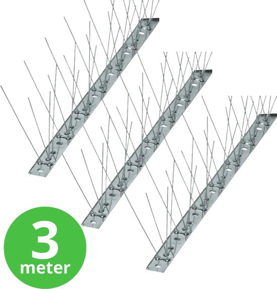 Nancy's Oliena Duivenpinnen - Buigbare Duivenverjager - Duivenwering - 80 Pinnen - 3 Meter