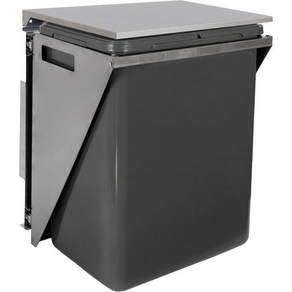 Eleganca Inbouw prullenbak - Inbouw afvalemmer - Inbouw afvalbak - Inbouw vuilnisbak 20 liter