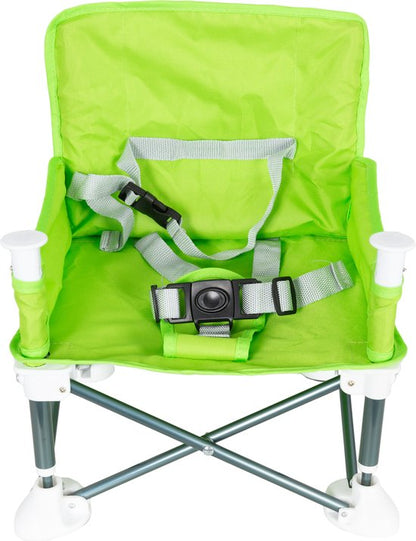 Nancy's Opvouwbare Kinderstoel - Kinder strandstoel - Kinder campingstoel - Kinder vouwstoel - Limegroen