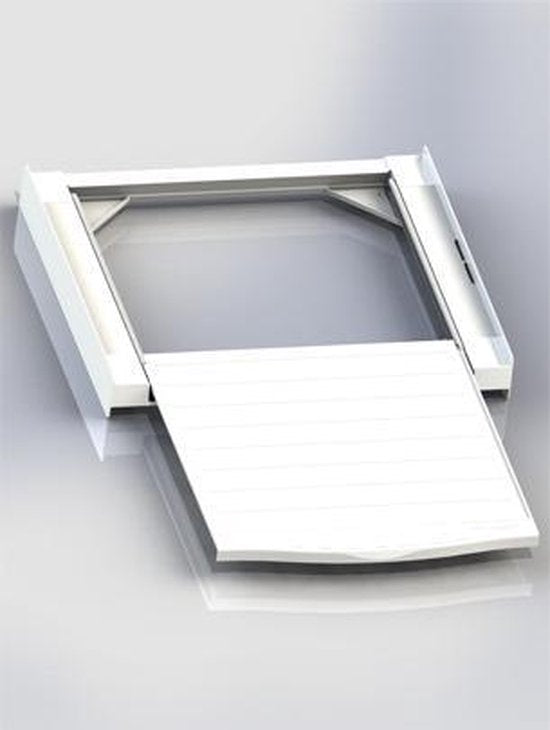 Meliconi Torre Smart Stacking kit pièce intermédiaire pour lave-linge - Meuble pour lave-linge - Tablette extensible - Antidérapant