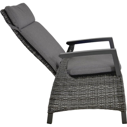 Nancy's Kempston Lounge Chair - Chaise de jardin - Anthracite / Gris
