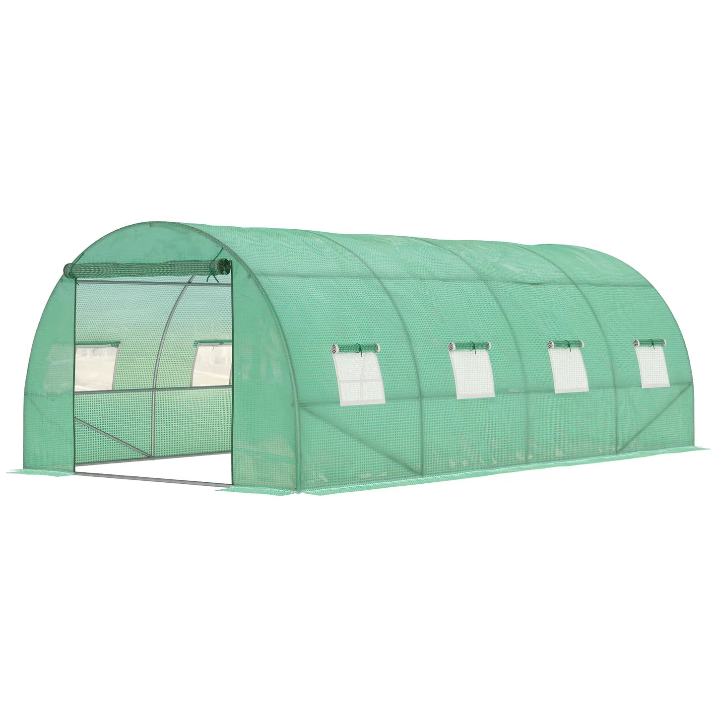 Nancy's Esmolfe Foliekas - Inloopkas - Kweekkas - Plantenkas - Tuinkas - Groen - ± 600 x 300 x 200 cm