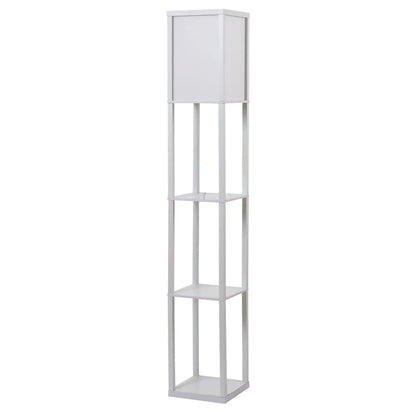Nancy's Seara Vloerlamp - Staande lamp - Staande Verlichting - Wit - MDF