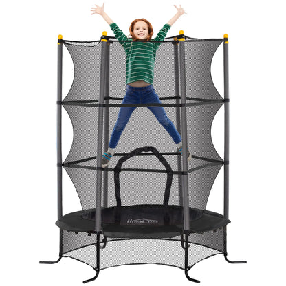 Nancy's Canevino Trampoline met Veiligheidsnet - Zwart - ± Ø 160 cm