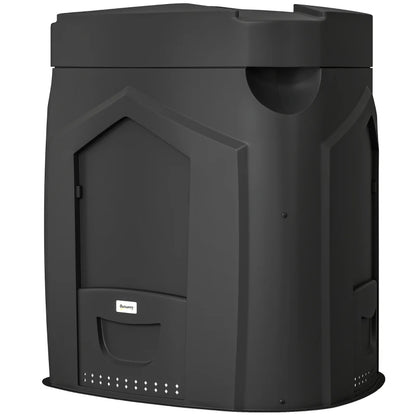Nancy's Rodeneck Compostbak - Composter - Zwart - 240 Liter - ± 80 x 75 x 80 cm