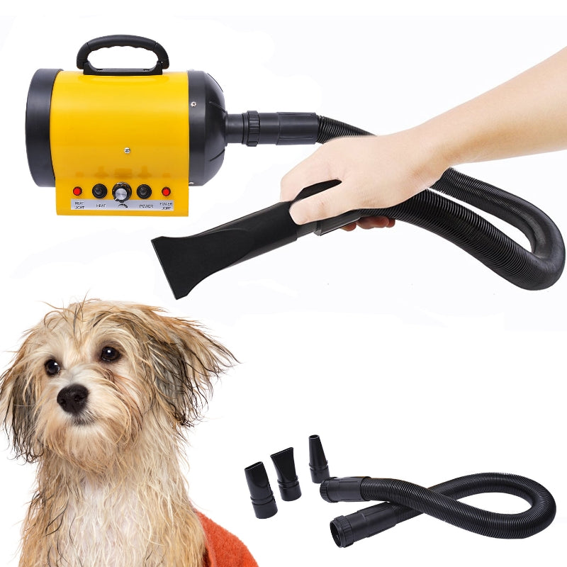 Nancy's Hillsdale Sèche-cheveux professionnel pour chien Sèche-linge pour animaux de compagnie Sèche-linge à chuchotement Sèche-chien 2800W
