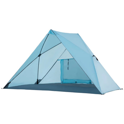 Nancy's Coticada Kampeertent - Camping Tent - 2 tot 3 Personen - Blauw - ± 210 x 150 x 120 cm