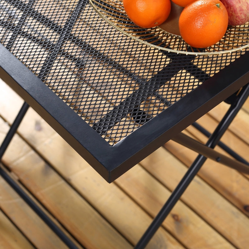 Nancy's Brunston Bistro set - Garden set - Balcony set - Black