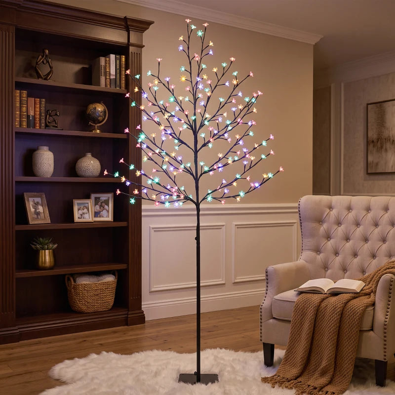 Nancy's Varigotti Verlichtingsboom - Kerstverlichting - LED-Kerstboom - Lampjes - Kerstdecoratie - Timer & Lichtmodi - 180 cm hoog